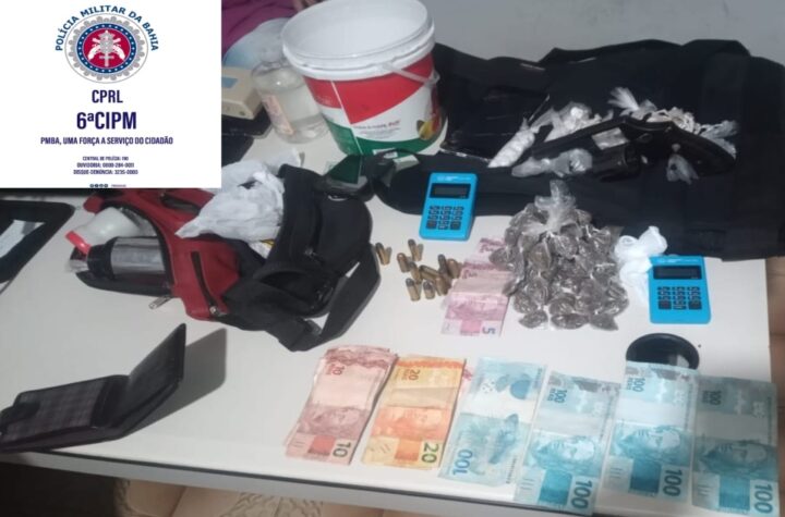 De acordo com o capitão Marcos Paulo Viroli, os bens foram achados em uma mochila que estava com a dupla e recuperados.