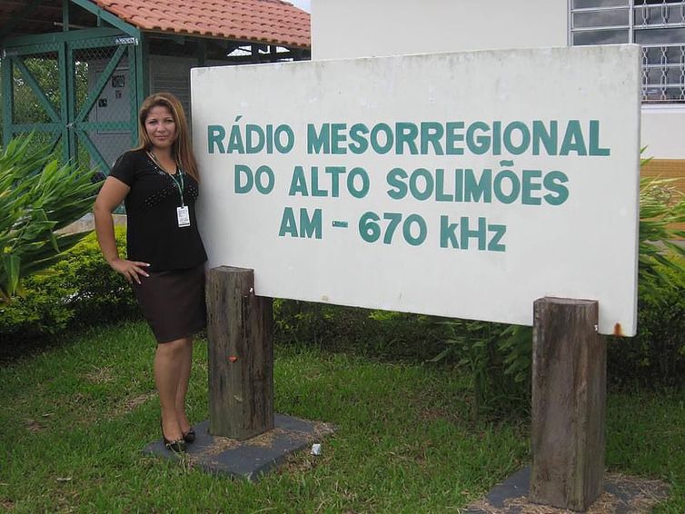 Radialista da Empresa Brasil de Comunicação (EBC) assassinada em 2013, Lana Micol.
Foto: Lana Micol/Facebook