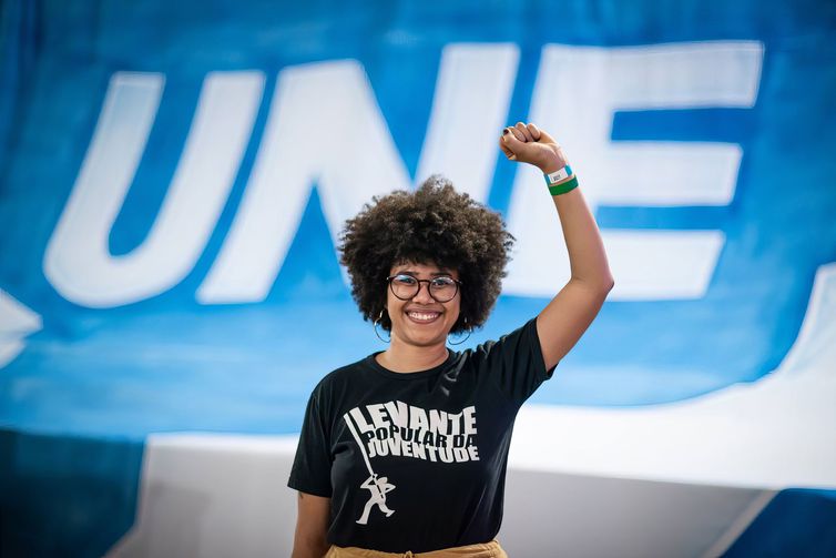 20/07/2023 - Sonhos das juventudes: políticas ajudam a potencializar trajetórias e criar oportunidades - A porta-voz do Levante Popular da Juventude, Daiane Araújo. Foto: Arquivo Pessoal/Divulgação